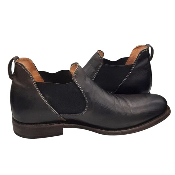 Bed Stu Men's Royce Dark Brown Leather Slip On Boots SZ 11 - Picture 4 of 13